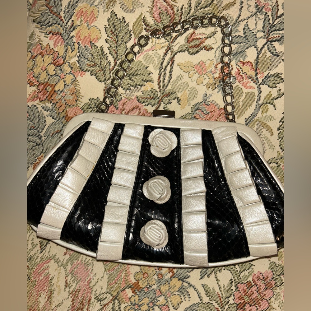 Cute Rafe Faux Reptile Bag